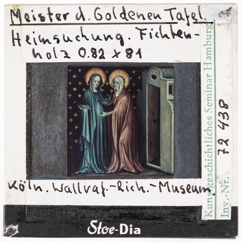Vorschaubild Meister der Goldenen Tafel: Heimsuchung. Köln, Wallraff-Richartz-Museum 